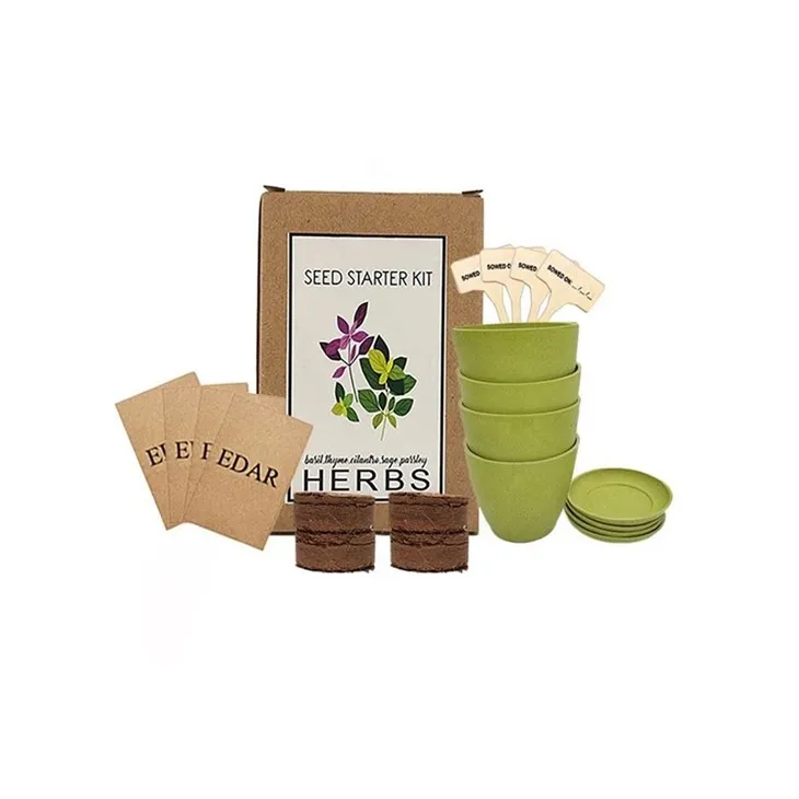 Biologisch afbreekbare plantenpotsets